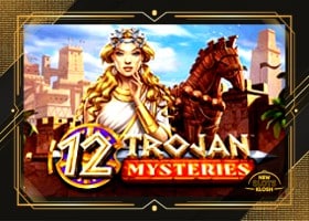 12 Trojan Mysteries Slot Logo