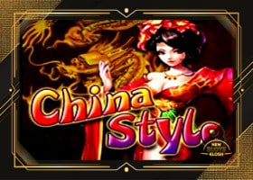 China Style Slot Logo