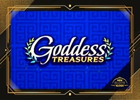 Goddess Treasures Slot Logo