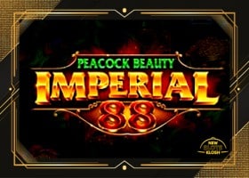 Peacock Beauty Slot Logo
