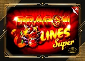 Dragon Lines Super Slot Logo