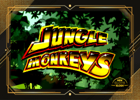 Jungle Monkeys Slot Logo