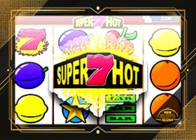 Super 7 Hot Slot Logo