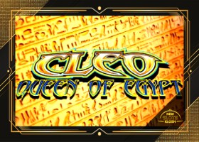 Cleo Queen of Egypt Slot Logo