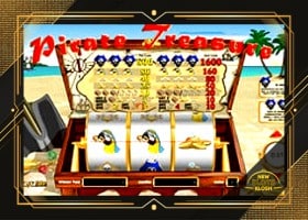 Pirate Treasure Slot Logo