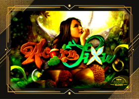 Acorn Pixie Slot Logo