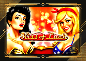 Kiss of Luck Slot Logo