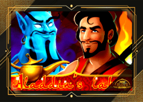 Aladdin’s Lamp Slot Logo