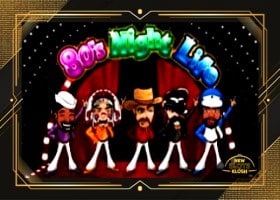 80’s Night Life Slot Logo