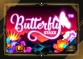 Butterfly Staxx Slot Logo