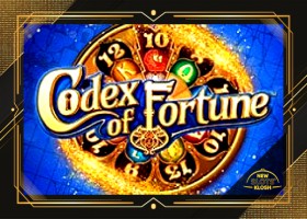 Codex of Fortune Slot Logo