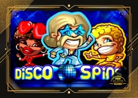 Disco Spins Slot Logo
