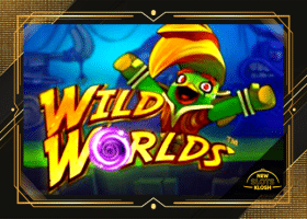Wild Worlds Slot Logo
