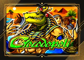 Crocodopolis Slot Logo