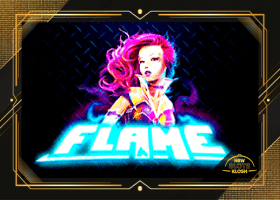 Flame Slot Logo