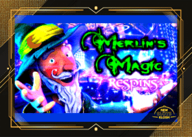 Merlin’s Magic Respins Slot Logo