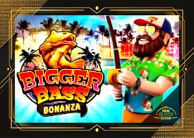 Bigger Bass Bonanza Slot Logo