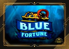 Blue Fortune Slot Logo