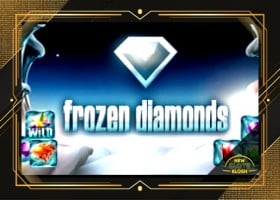 Frozen Diamonds Slot Logo