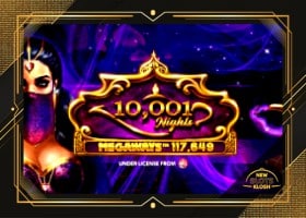 10,001 Nights Megaways Slot Logo